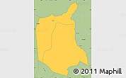 Savanna Style Simple Map of Nkanda