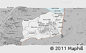 Gray Panoramic Map of Mulanje