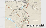 Shaded Relief 3D Map of Nsanje