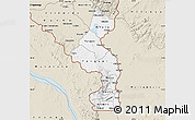 Classic Style Map of Nsanje