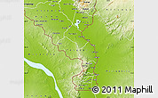 Physical Map of Nsanje
