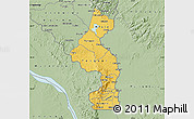 Savanna Style Map of Nsanje
