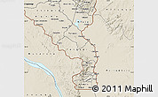 Shaded Relief Map of Nsanje