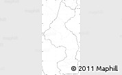 Blank Simple Map of Nsanje, no labels