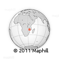 Outline Map of Southern