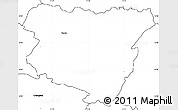 Blank Simple Map of Nchilamwela