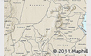Shaded Relief Map of Mlumbe
