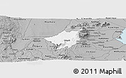 Gray Panoramic Map of Mlumbe