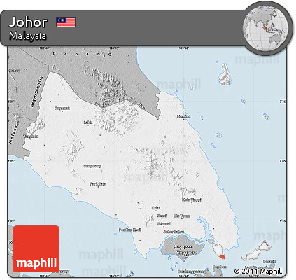 Gray Map of Johor