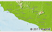 Physical 3D Map of Melaka