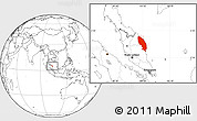 Blank Location Map of Terengganu