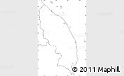 Blank Simple Map of Terengganu, no labels
