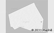Gray 3D Map of Tessit, single color outside