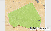 Physical 3D Map of Tessit, satellite outside