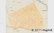 Satellite 3D Map of Tessit, shaded relief outside
