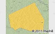 Savanna Style 3D Map of Tessit