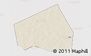 Shaded Relief 3D Map of Tessit, cropped outside