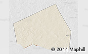 Shaded Relief 3D Map of Tessit, lighten, desaturated