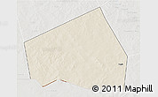 Shaded Relief 3D Map of Tessit, lighten, semi-desaturated