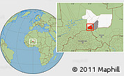 Savanna Style Location Map of Tessit, highlighted parent region, highlighted grandparent region