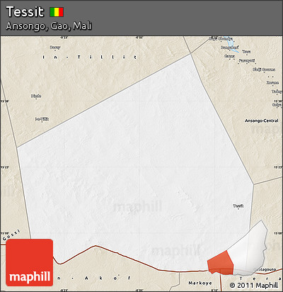 Classic Style Map of Tessit