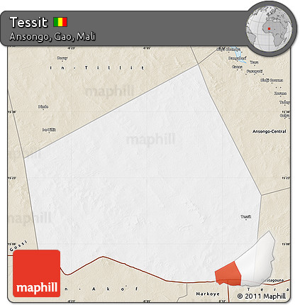 Classic Style Map of Tessit