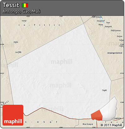Classic Style Map of Tessit