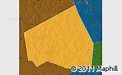 Political Map of Tessit, darken