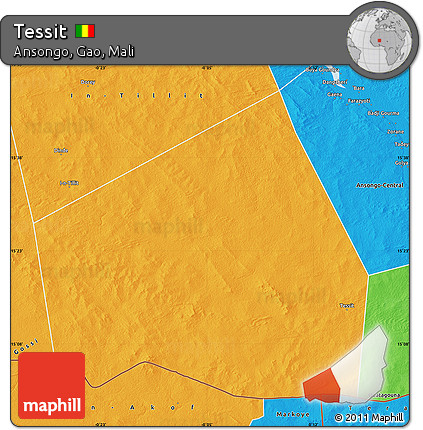 Political Map of Tessit