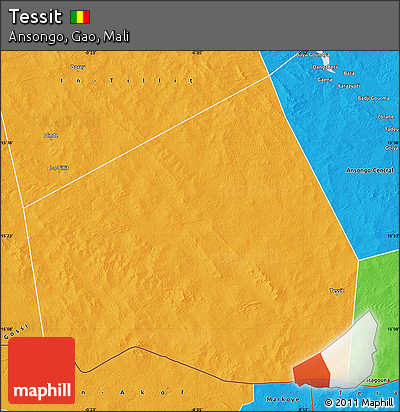 Political Map of Tessit