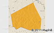 Political Map of Tessit, shaded relief outside