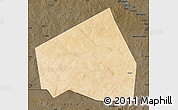 Satellite Map of Tessit, darken