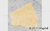 Satellite Map of Tessit, desaturated