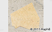 Satellite Map of Tessit, semi-desaturated