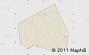 Shaded Relief Map of Tessit, cropped outside