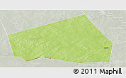 Physical Panoramic Map of Tessit, lighten, semi-desaturated