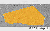 Political Panoramic Map of Tessit, desaturated