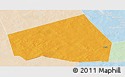 Political Panoramic Map of Tessit, lighten