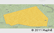 Savanna Style Panoramic Map of Tessit