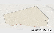 Shaded Relief Panoramic Map of Tessit, lighten