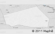 Silver Style Panoramic Map of Tessit