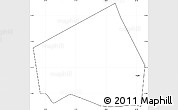 Blank Simple Map of Tessit, cropped outside