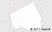 Classic Style Simple Map of Tessit, cropped outside