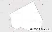 Silver Style Simple Map of Tessit, cropped outside