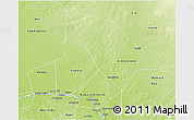 Physical 3D Map of Bourem
