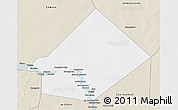 Classic Style 3D Map of Bourem-Central