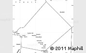 Blank Simple Map of Bourem-Central