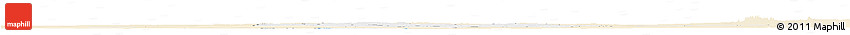 Classic Style Horizon Map of Bourem, single color outside
