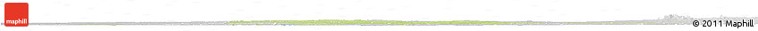 Physical Horizon Map of Bourem, lighten, desaturated