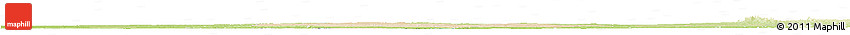 Satellite Horizon Map of Bourem, physical outside